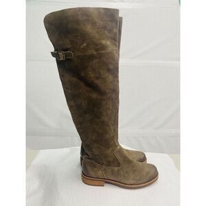 KORK-EASE Addison Rust Tobacco Distressed Over The Knee Boot New Size‎ 7.5